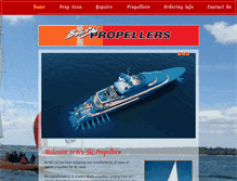 Tablet Screenshot of bri-skipropellers.co.nz